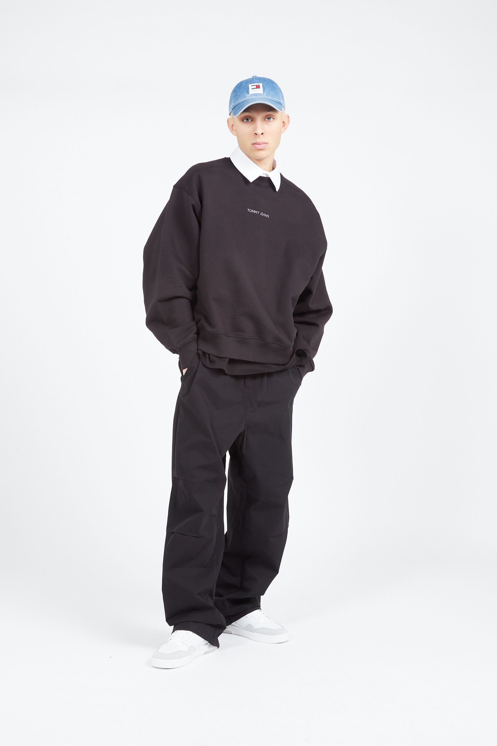 TOMMY JEANS Sweatshirt TJM BOXY NEW CLASSIC Noir