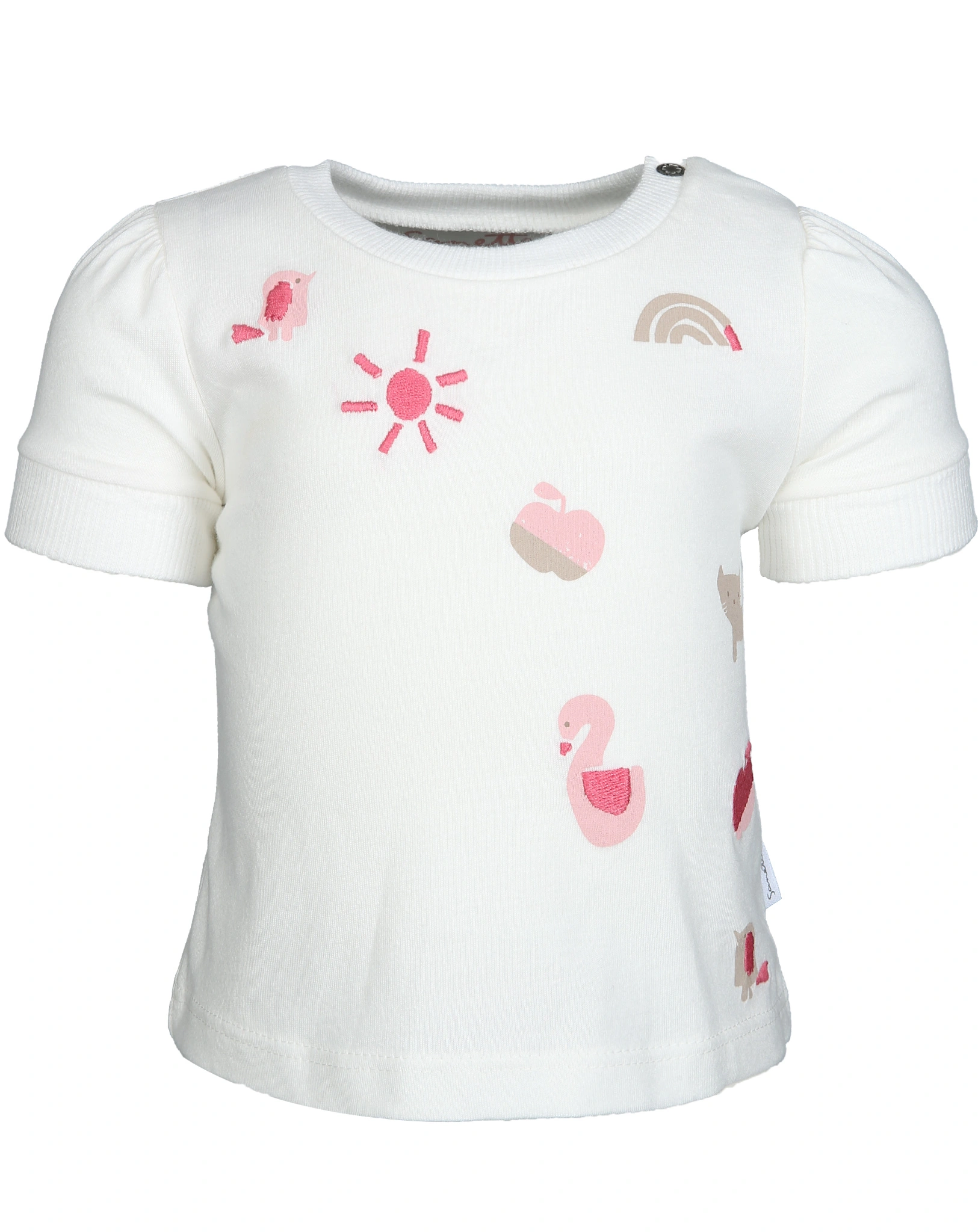 T-Shirt SUNNY DAY in ivory