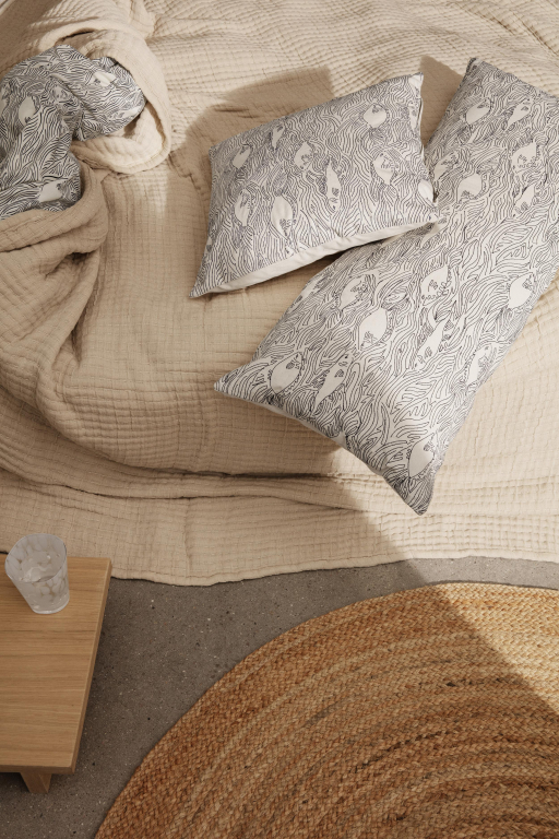 Ferm Living Daze bedsprei 240x250 sand