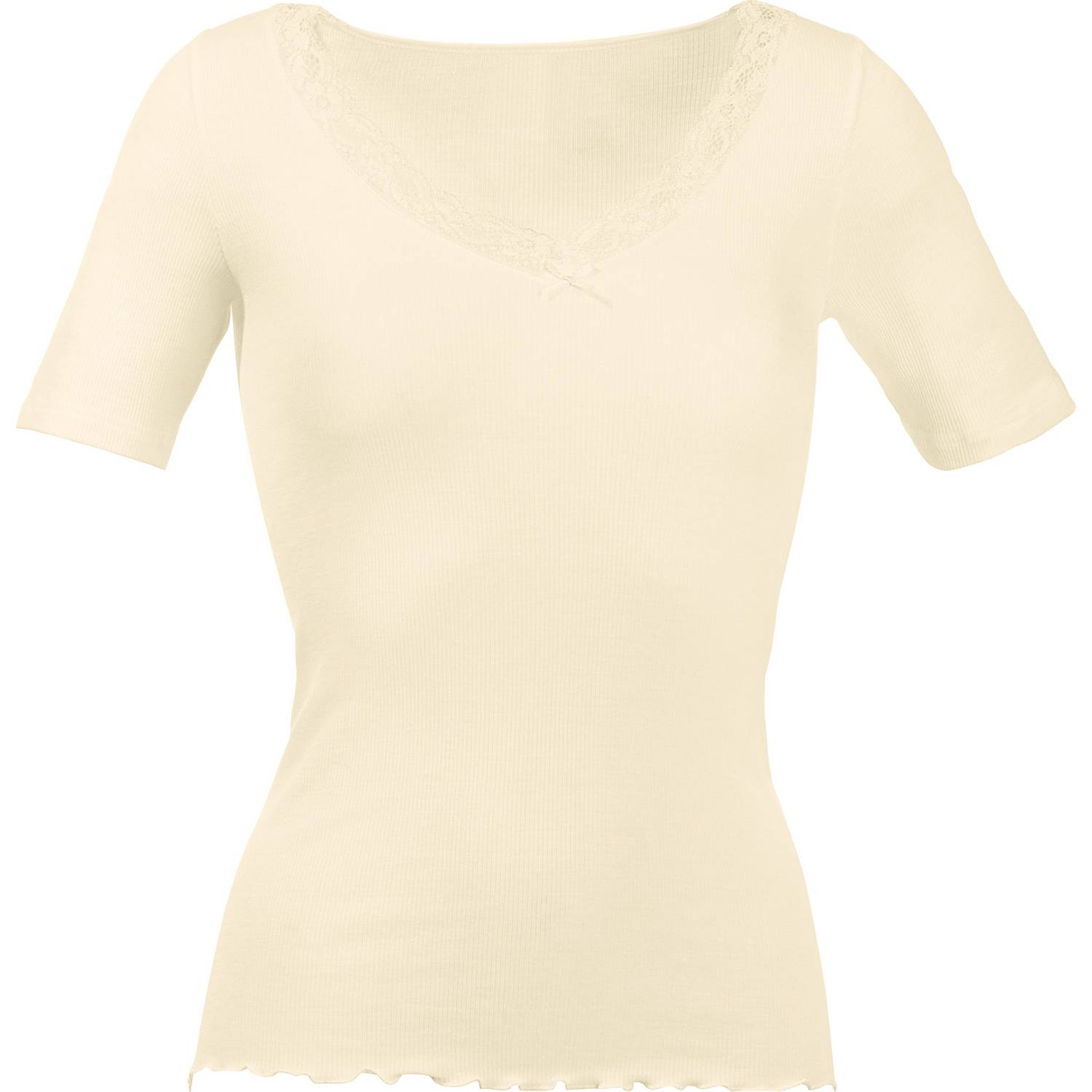 Nina von C. Feinripp Damen-Unterhemd, 1/2-Arm