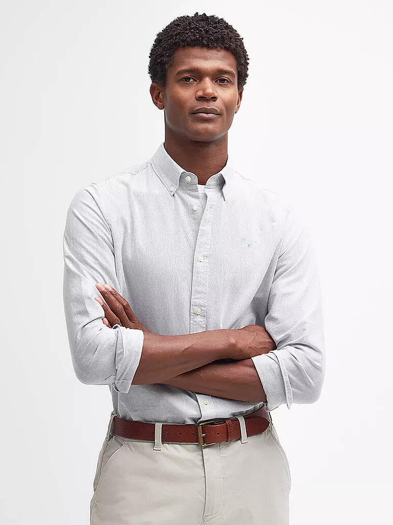 BARBOUR Hemd OXTOWN weiss