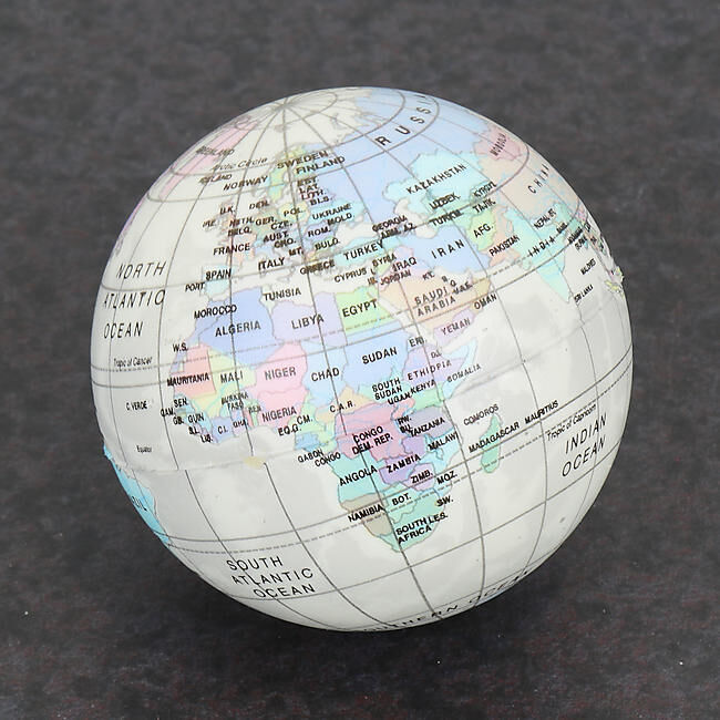 STRESSBAL - BALLE ANTISTRESS MONDE VINTAGE