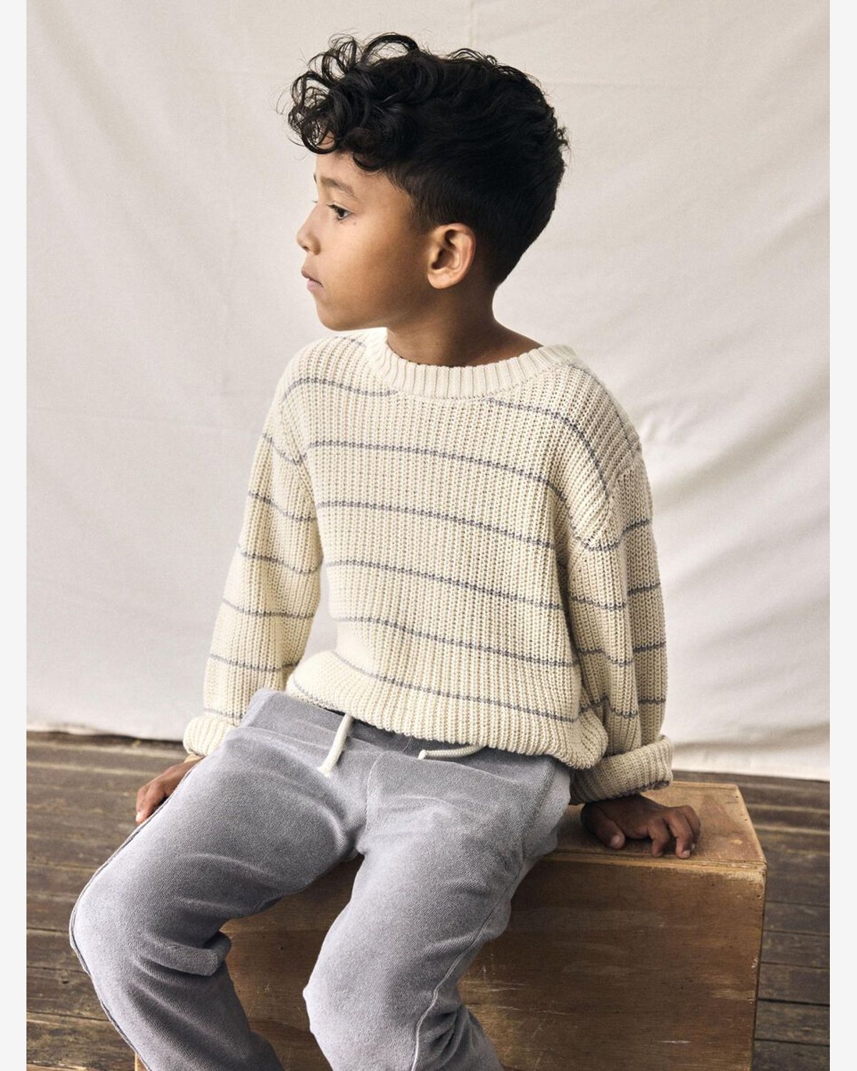 Genser Barn – Øko Bomull | Emlen LS Knit