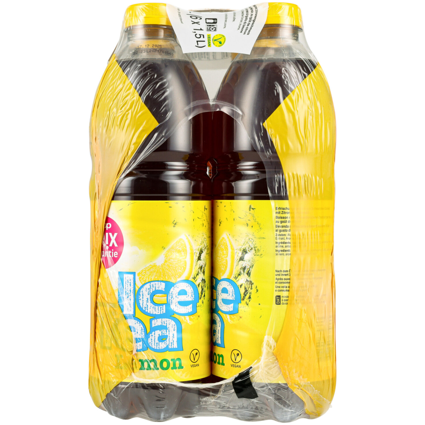 Prix Garantie Ice Tea Lemon 6x1.5l