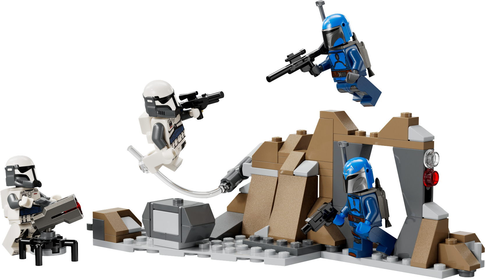 LEGO Star Wars - Battle Pack med bagholdet på Mandalore™(75373)