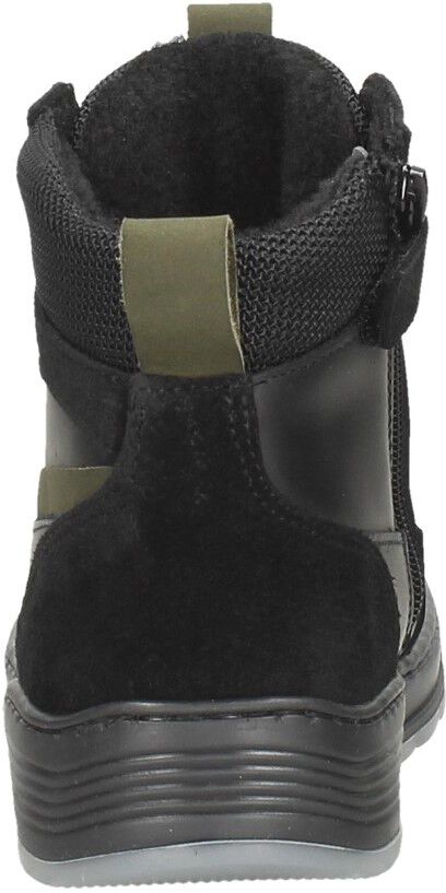 Sub55 Veterschoenen Hoog zwart