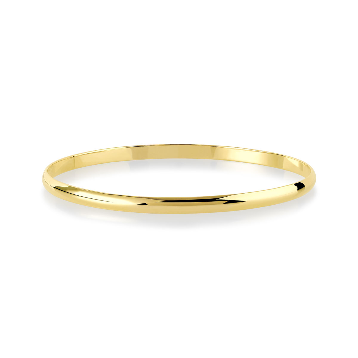 Bracelet jonc or 750 jaune