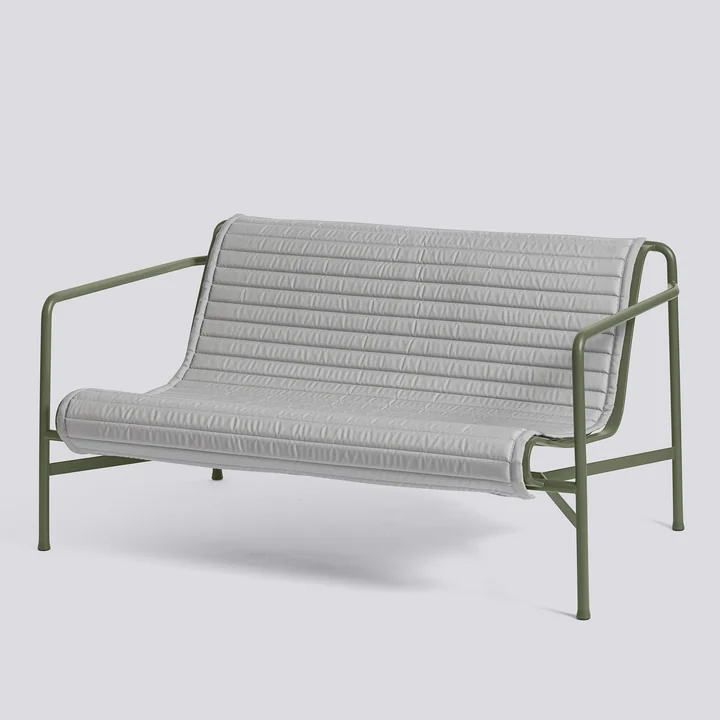 HAY - Palissade Quilted Cushion für Lounge Sofa, olive
