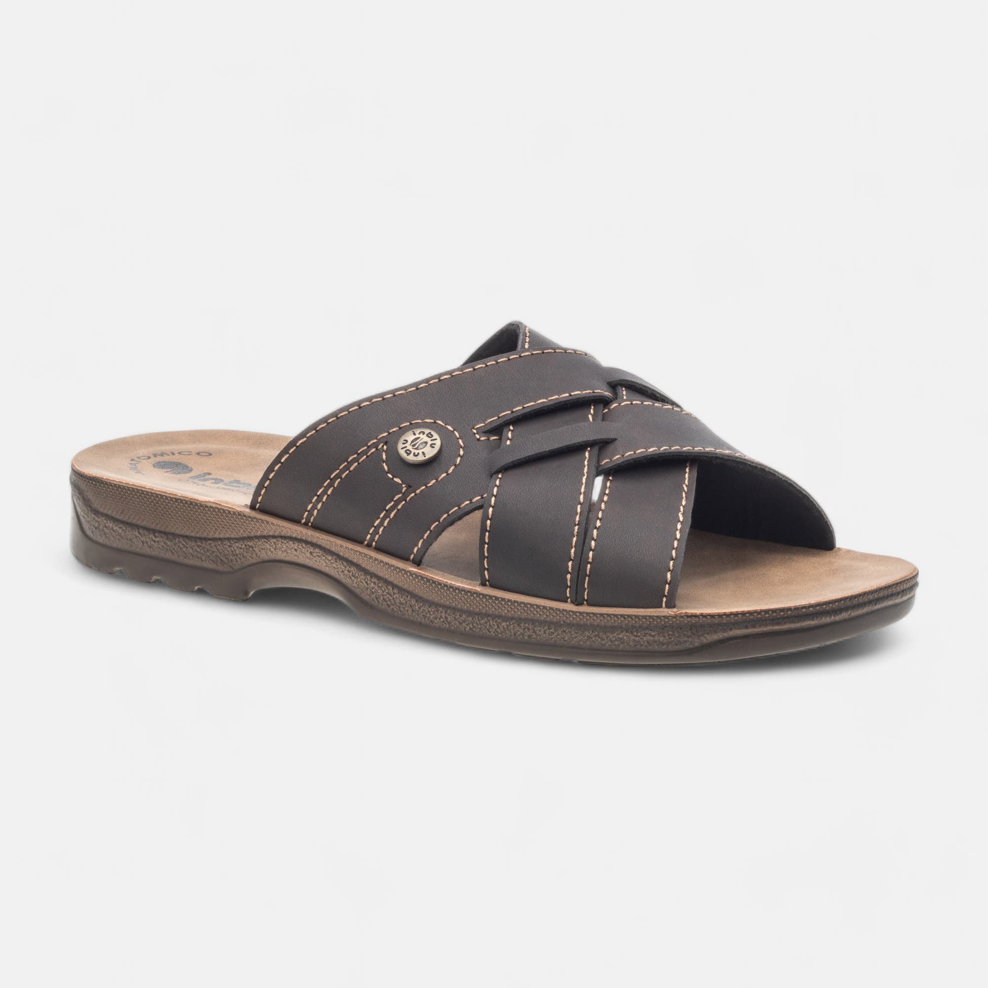 Mules Homme marron
