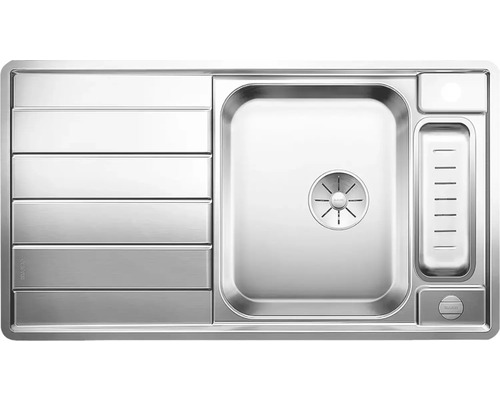 Blanco Axis III 5 S-IF spoelbak, 915 x 510 mm, roestvrij staal, satijnen afwerking, 522103