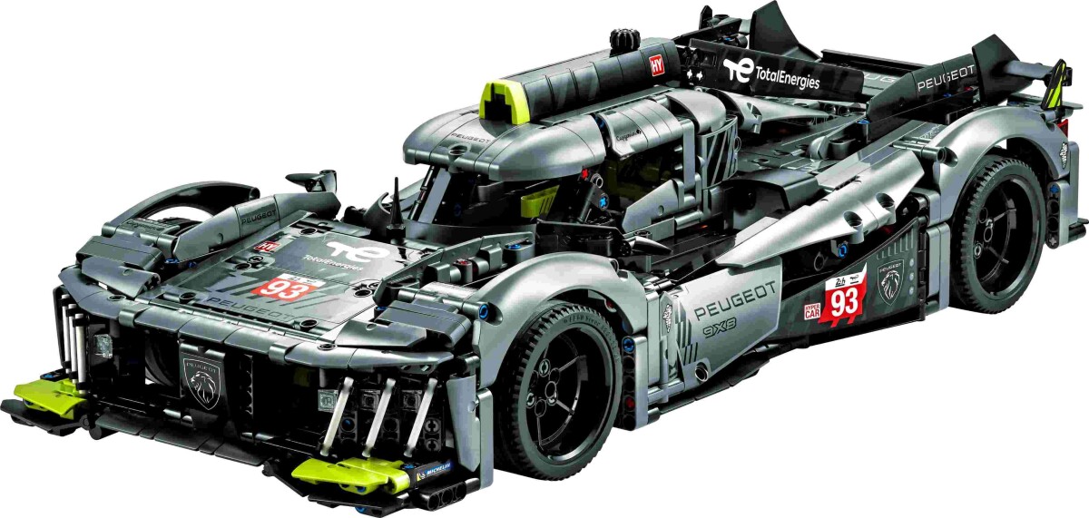 Lego Technic - Peugeot 9X8 24H Le Mans Hybrid Bil - 42156