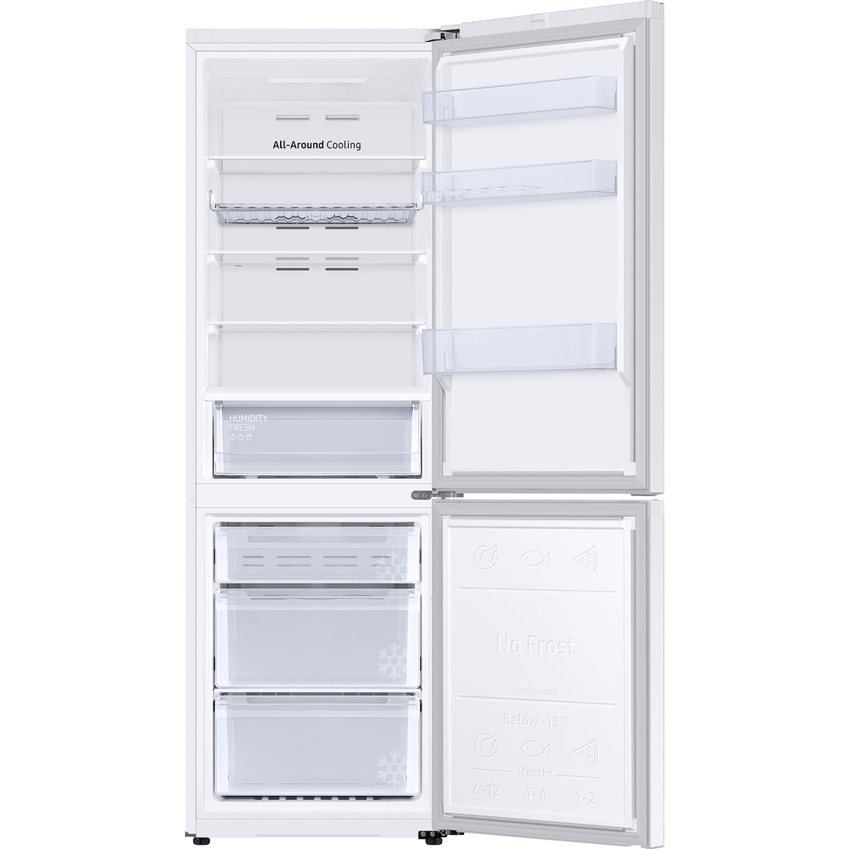 Samsung kombiskap RB34T602EWW/EF