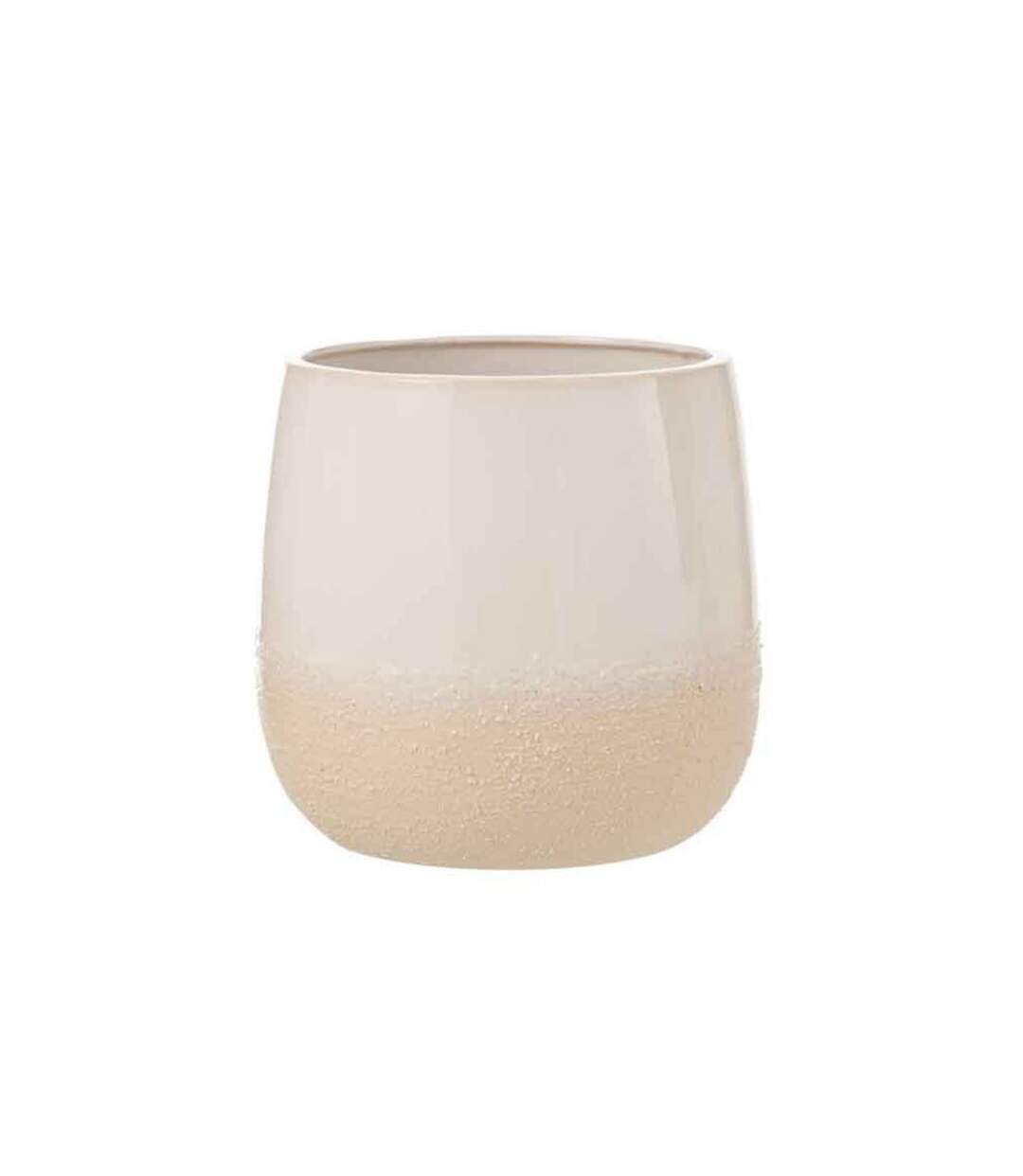 Paris Prix - Cache-pot En Céramique maru 23cm Blanc