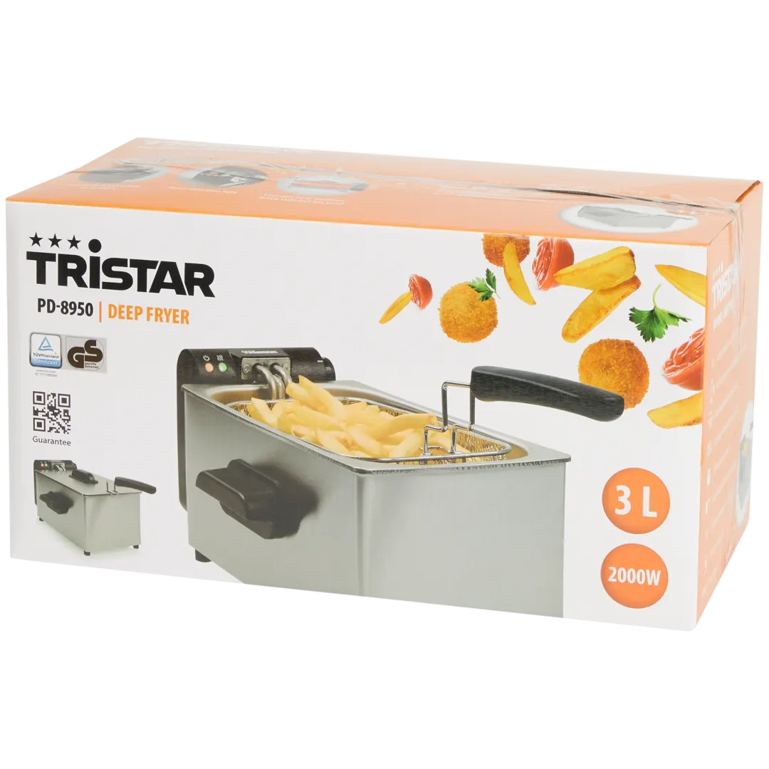 Tristar friteuse PD-8950 3 liter | 2000 watt