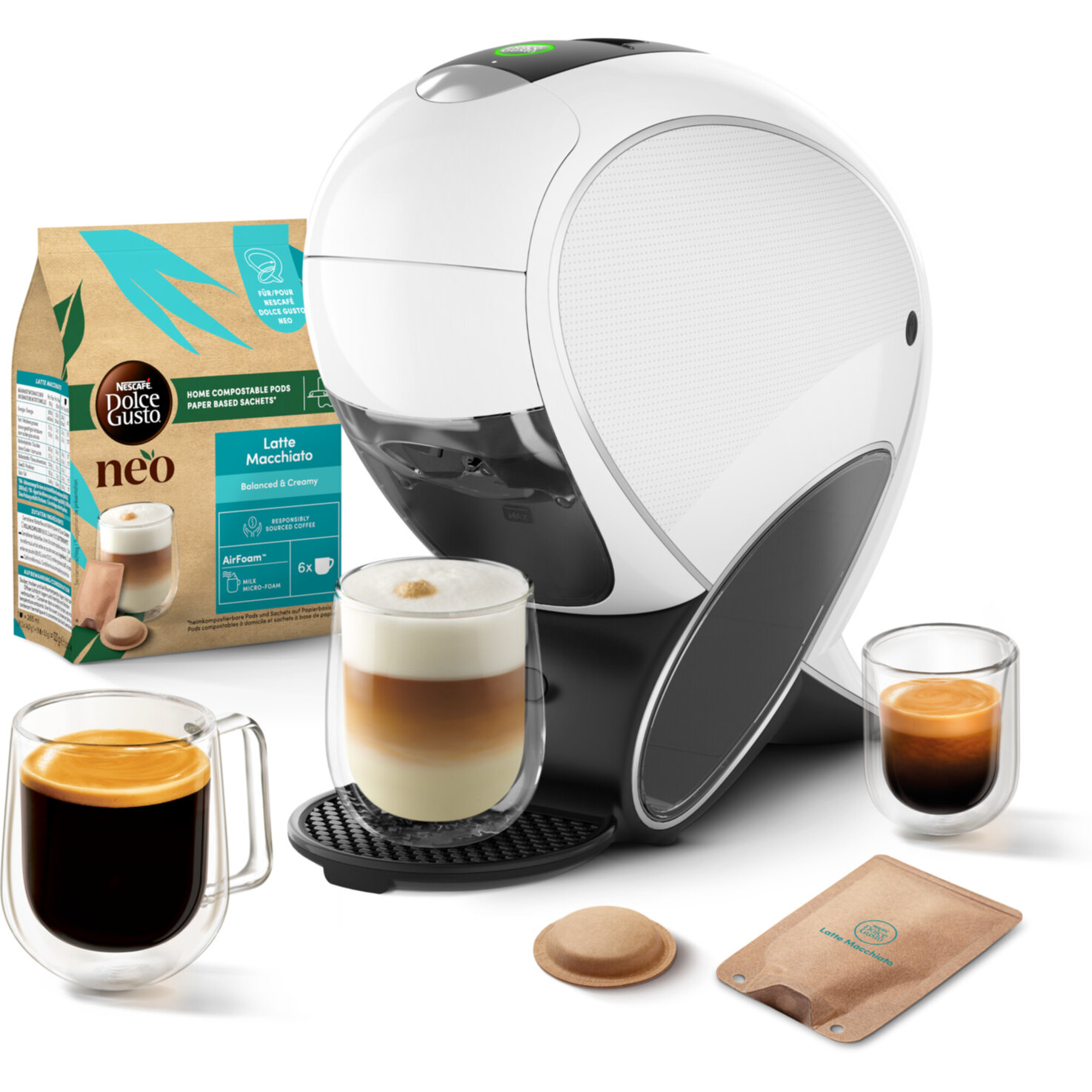 NESCAFÉ® Dolce Gusto® NEO Barista von Delonghi weiss