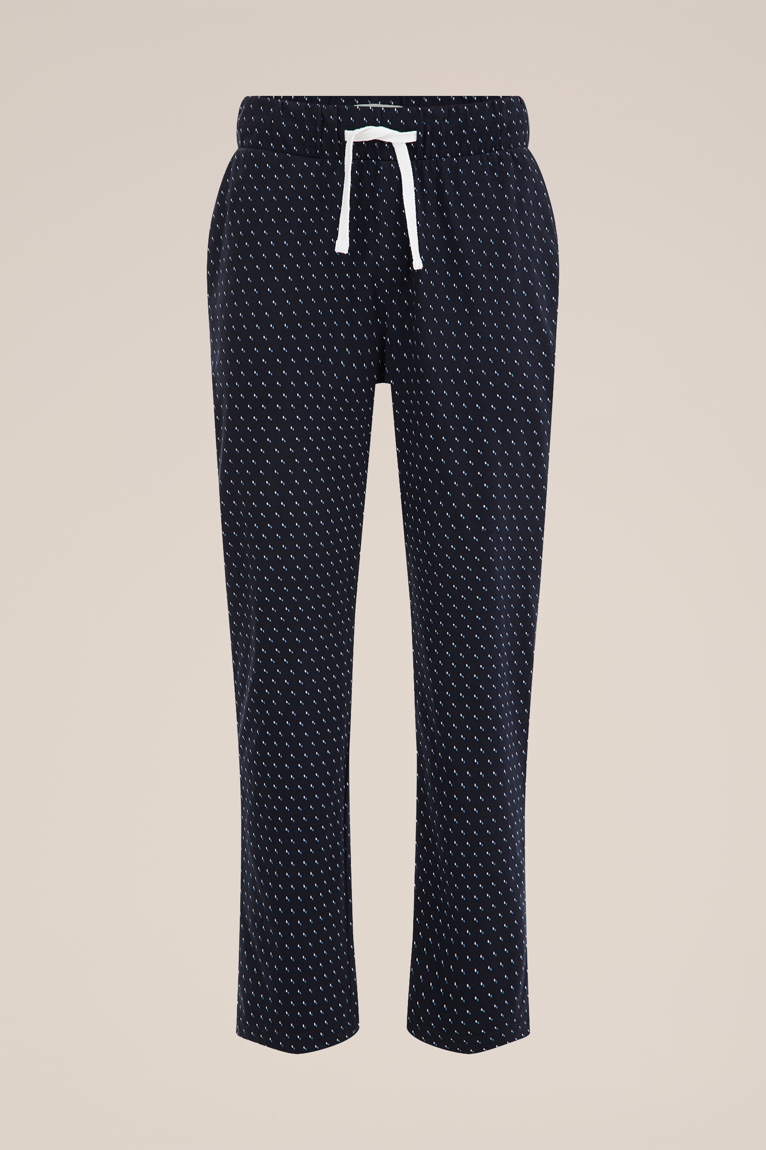 pyjamabroek met dessin WE Fashion Donkerblauw