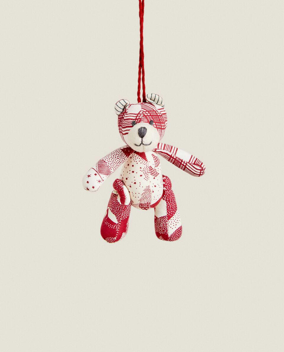 URSO DE RETALHOS DE NATAL