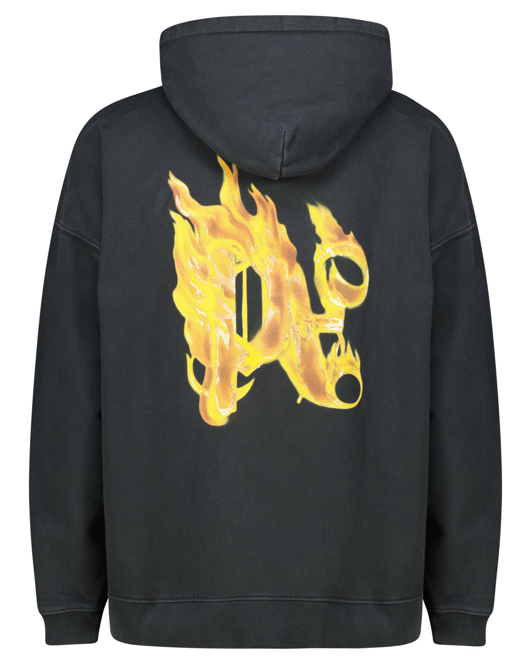 Palm Angels| Herren Hoodie BACK BURNING MONOGRAMM HOODY
