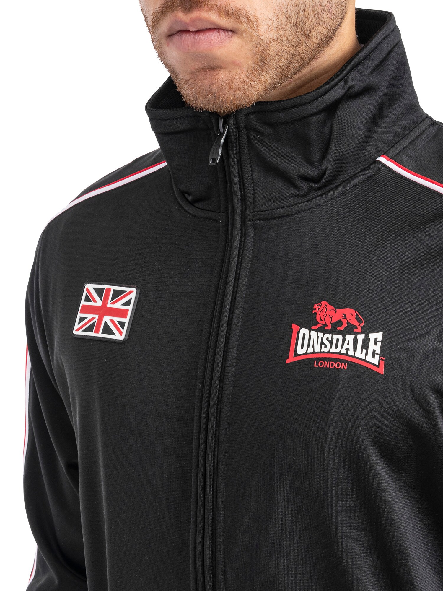 Lonsdale Herren Trainingsjacke normale Passform SKELLBERRY