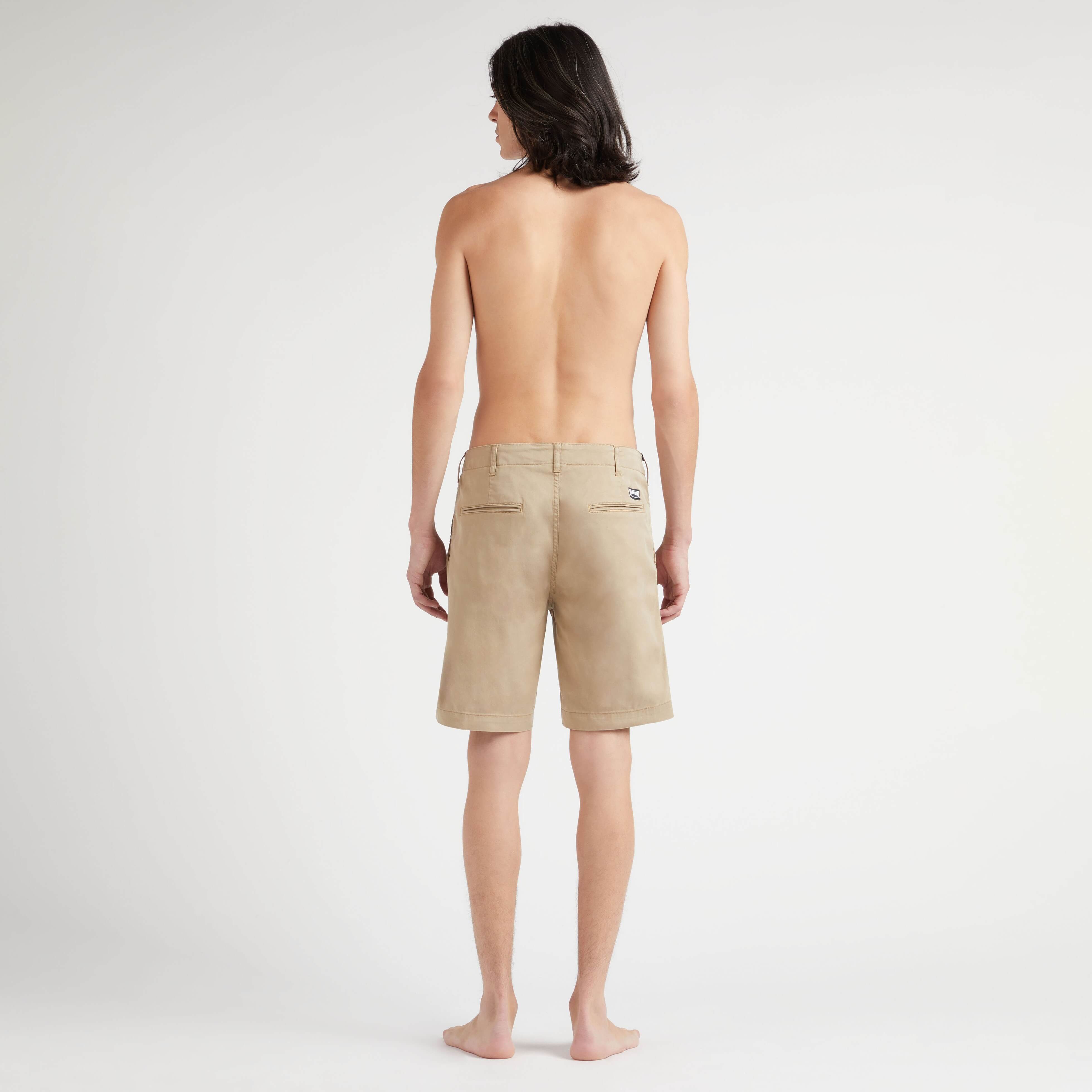 Bermuda Gabardine Homme en Tencel