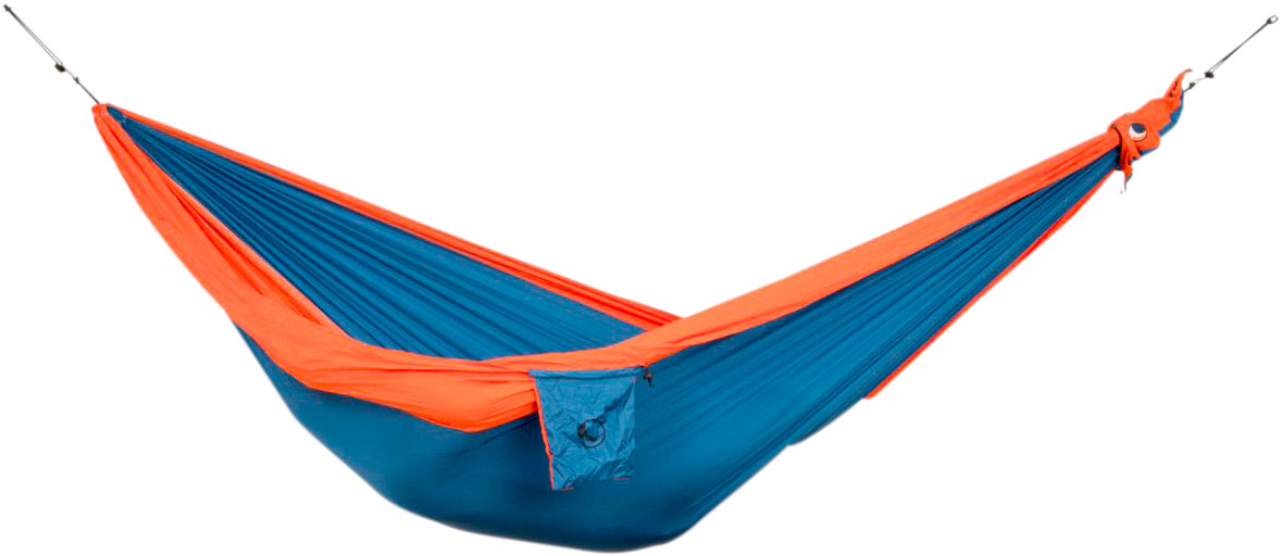 Ticket to the Moon Original Hammock Hängematte Royal Blue / Orange