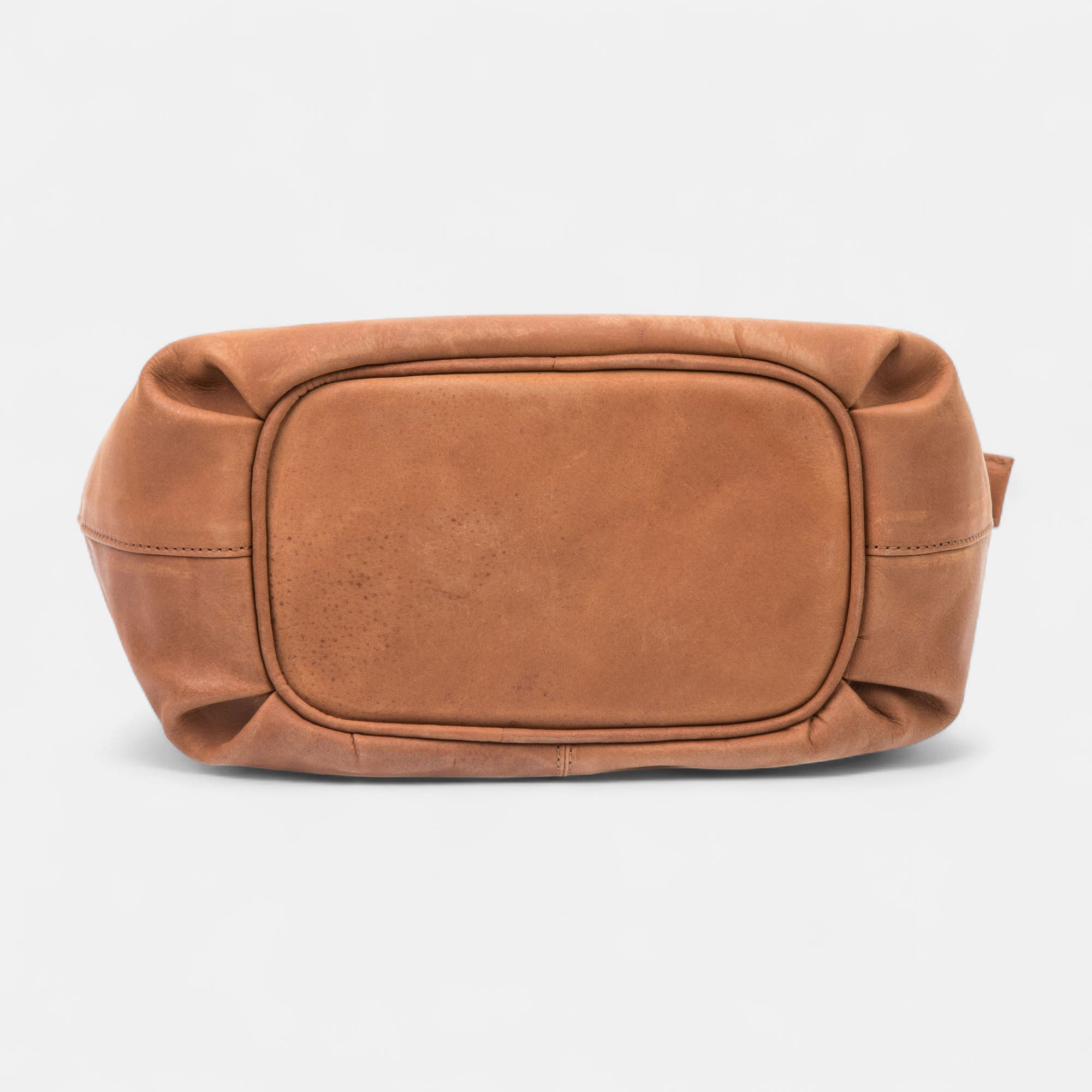Sac bandoulière en cuir cognac