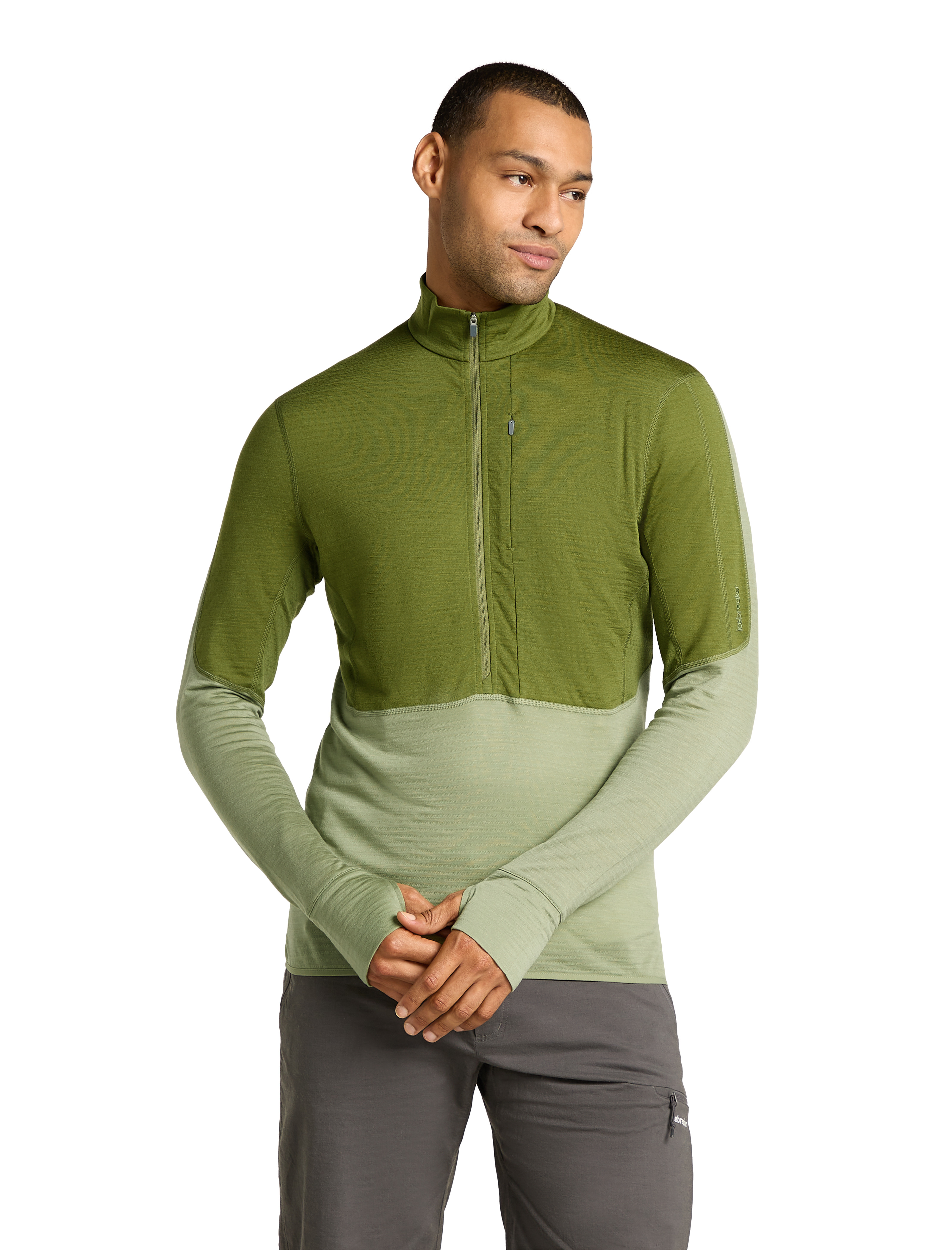 M Merino 200 RealFleece Descender LS Half Zip