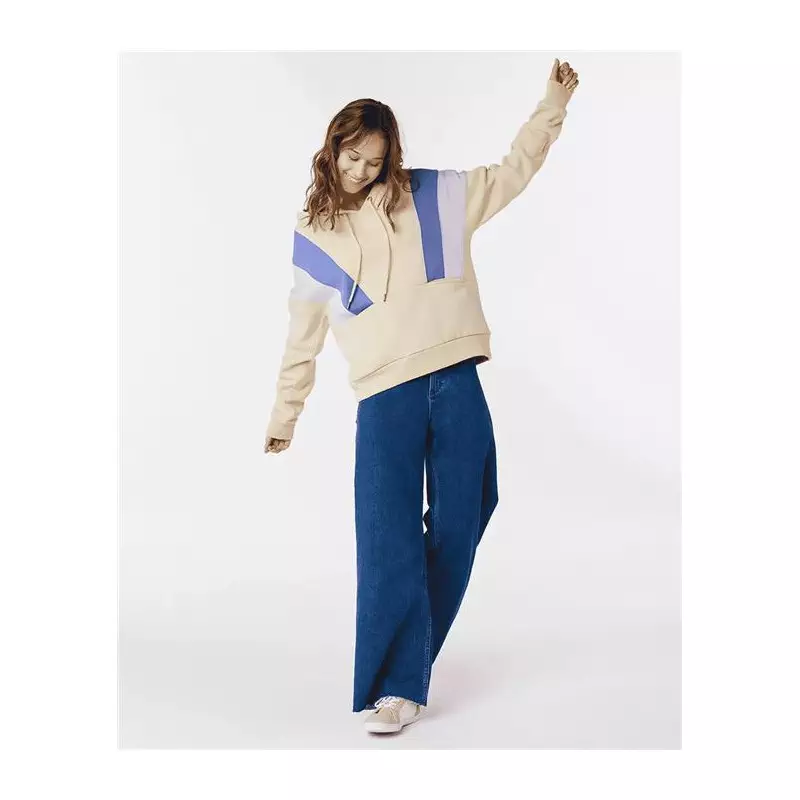Sweat femme RIPCURL Olalla Hoodie Fleece Beige