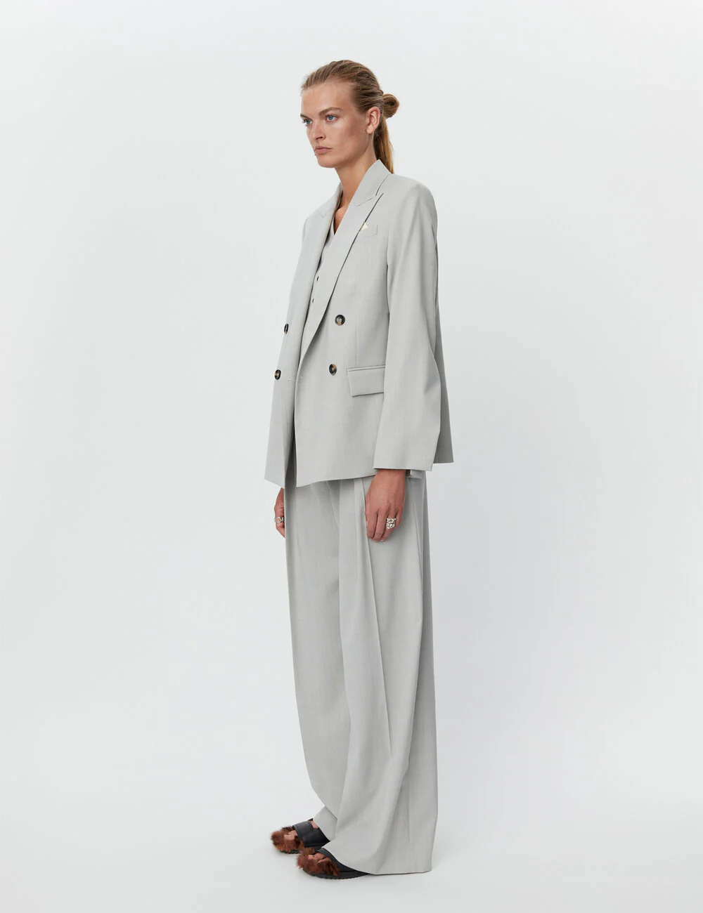 DAY Birger et Mikkelsen  Havens blazer - Smoke Melange