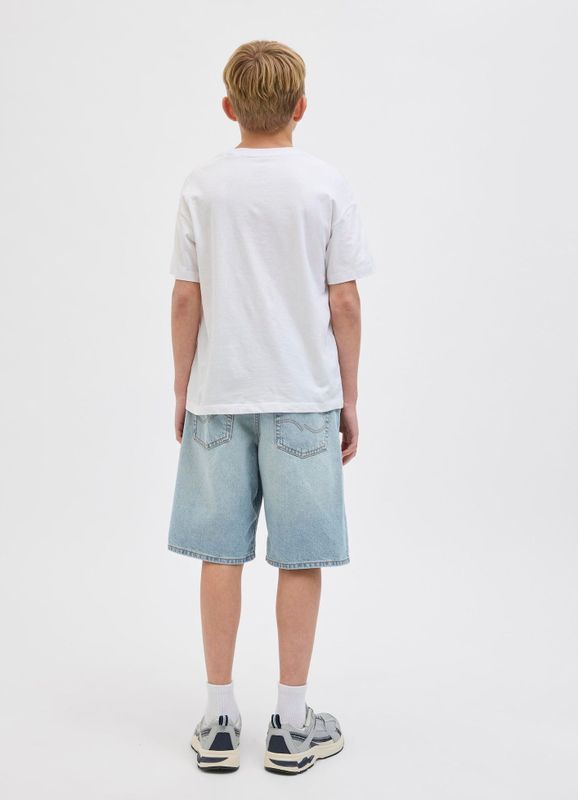 Bermuda - Blue Denim - Relaxed Fit - Riemlussen - Steekzakken