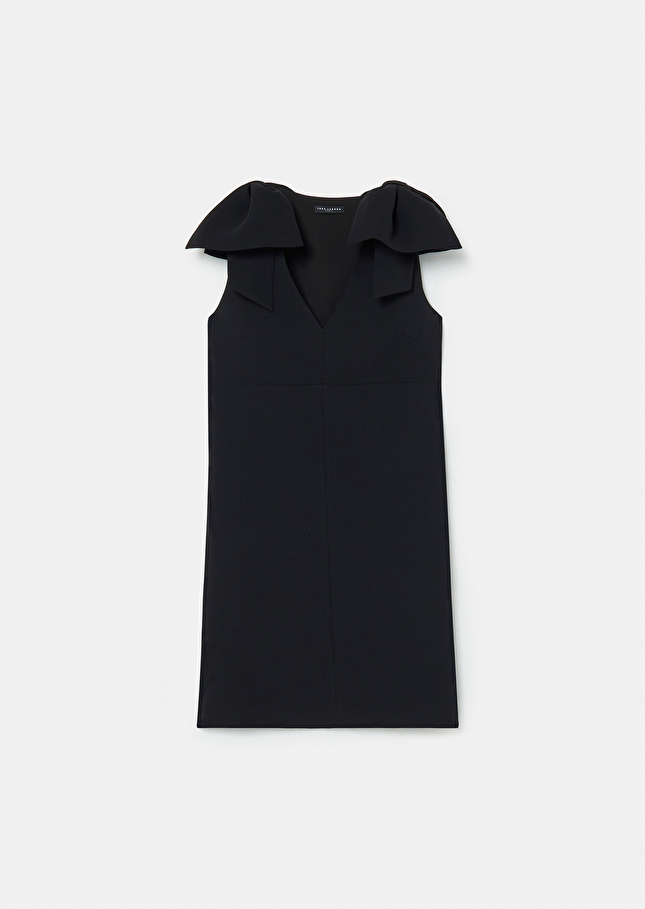 Robe Remarquablenoire en crêpe