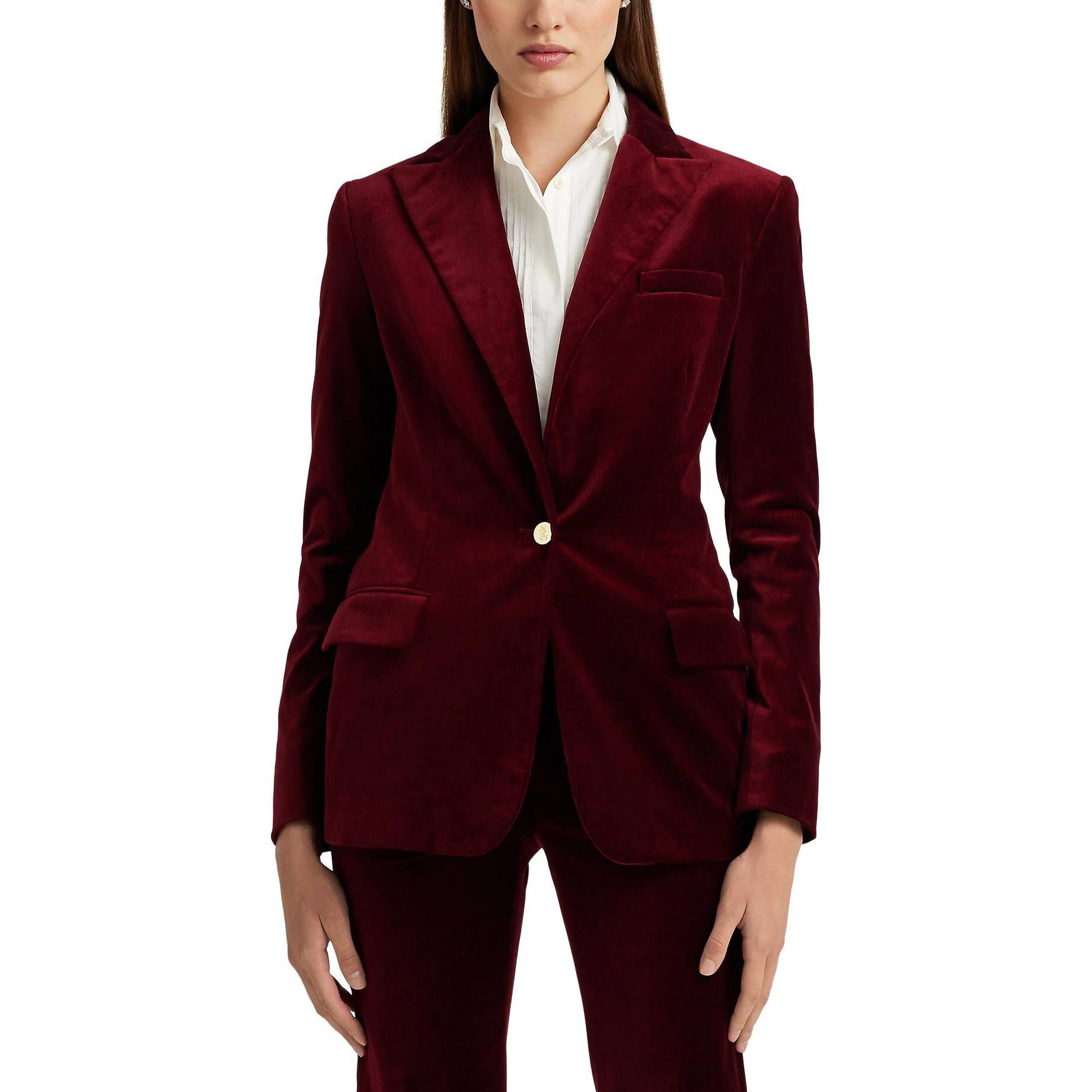 Lauren Ralph Lauren| Damen Samtblazer