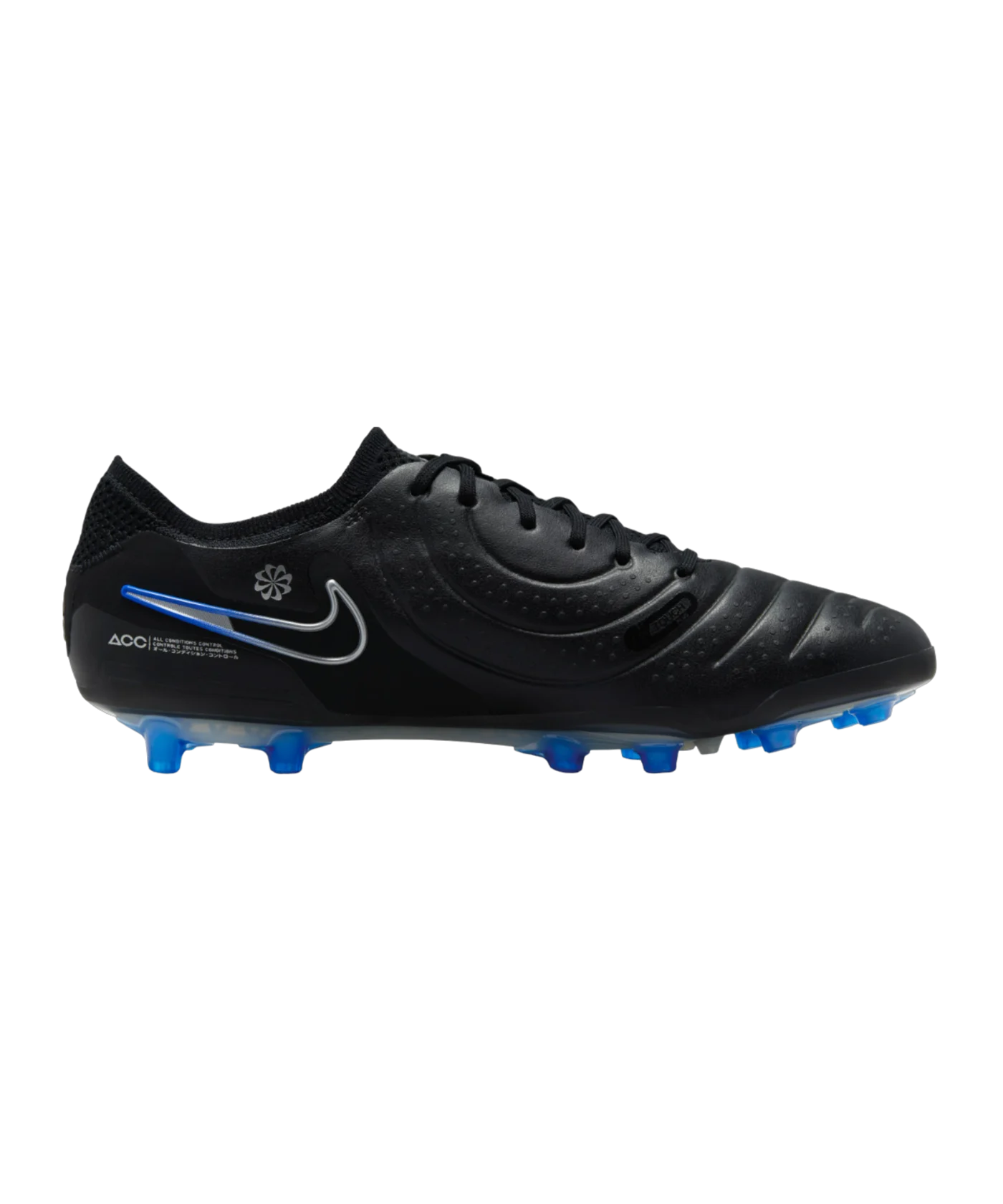 Nike Tiempo Legend X Elite AG-Pro Shadow Schwarz Silber Blau F040