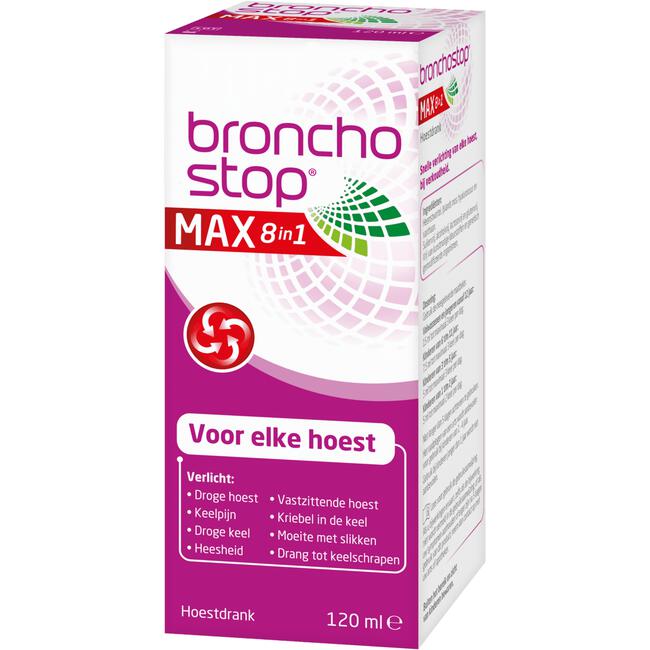 Bronchostop Max 8in1 Hoestdrank 120 ML