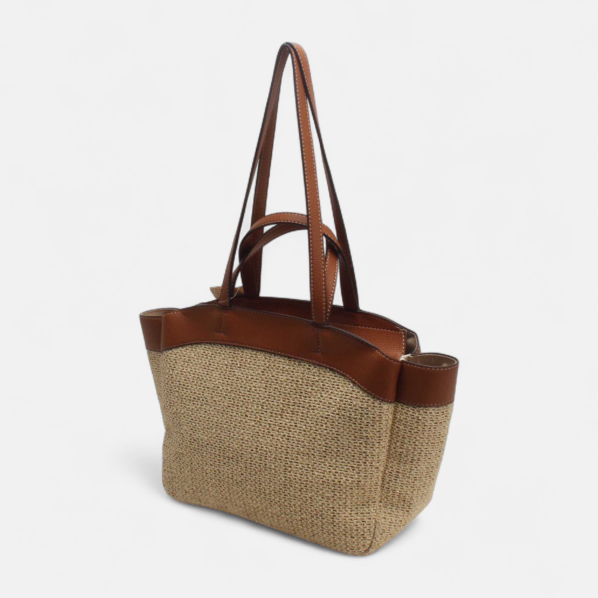 Sac à main ecru