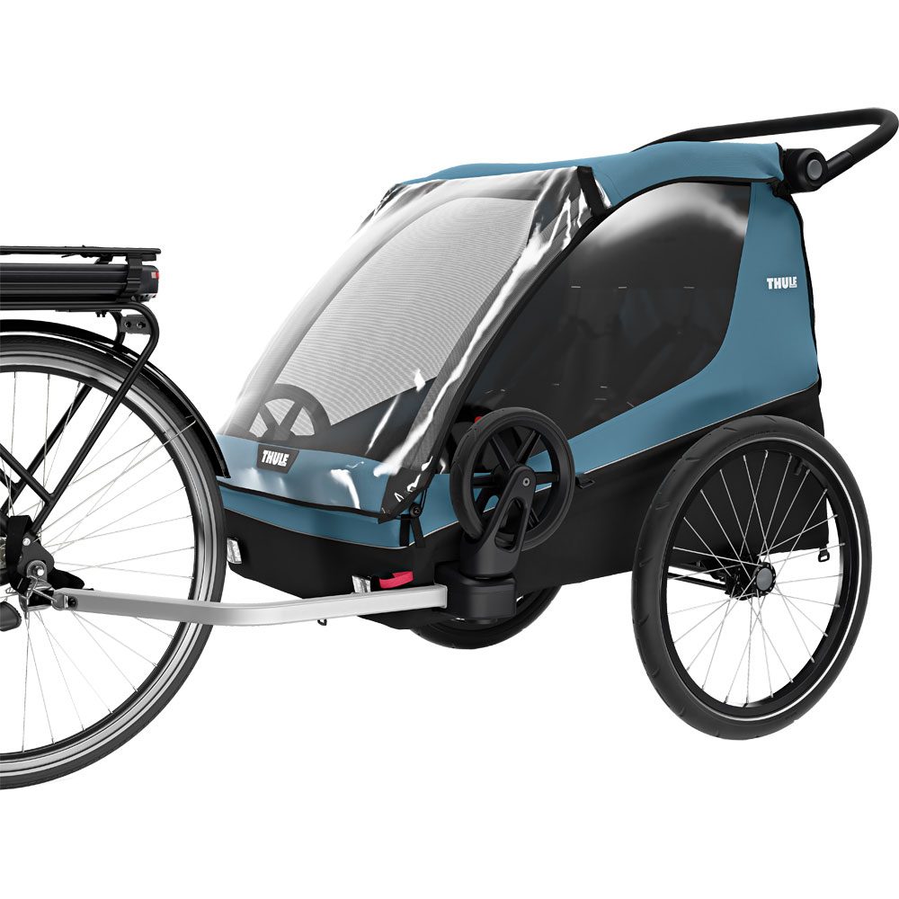 Thule Courier 3 in 1 Fahrradanhänger aegean blue 2023