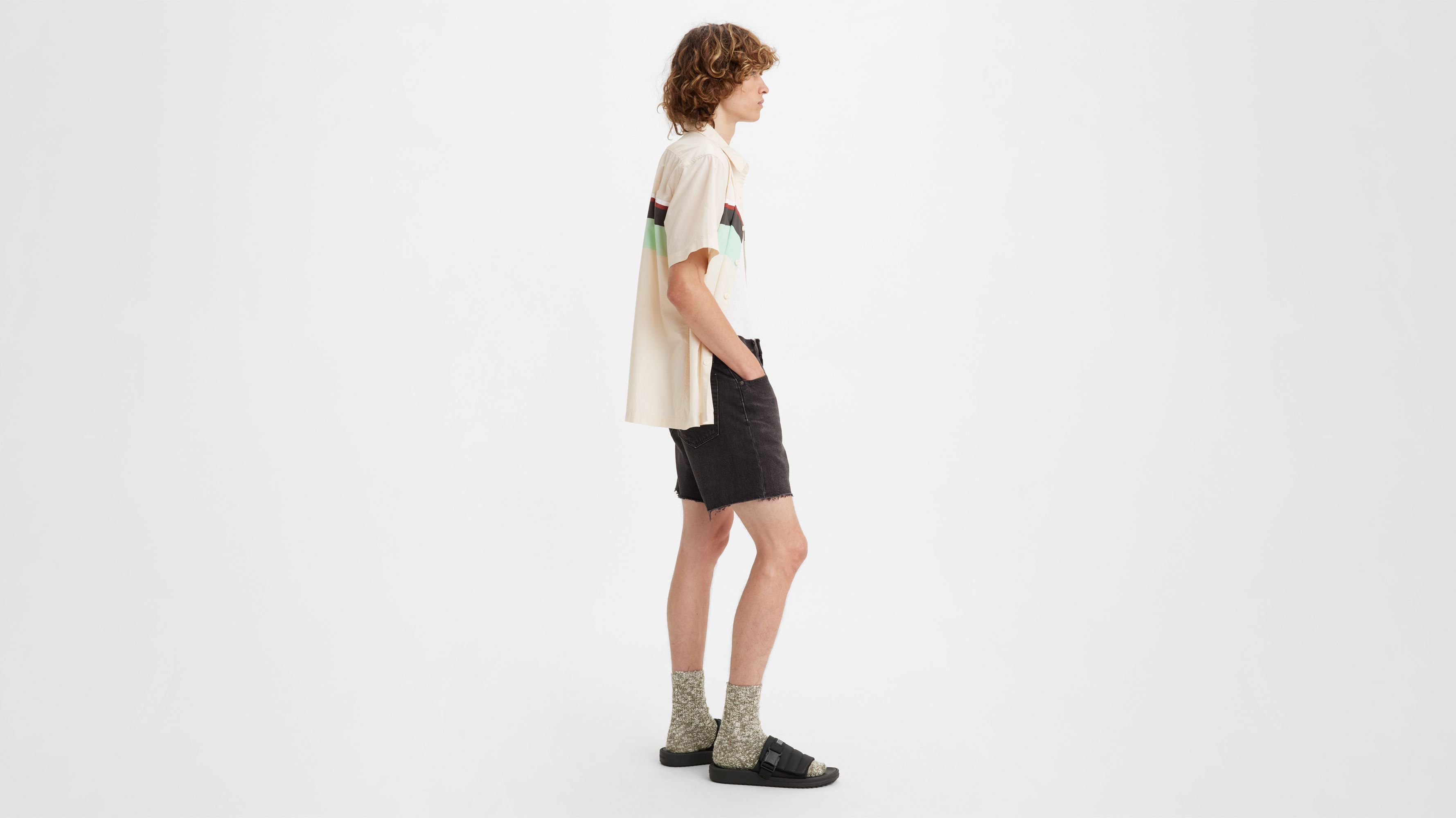 Short 501® ’93 - Black Worn In - Noir