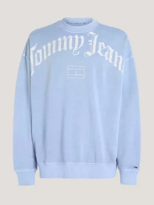 Moletom Relaxed Fit com Logo