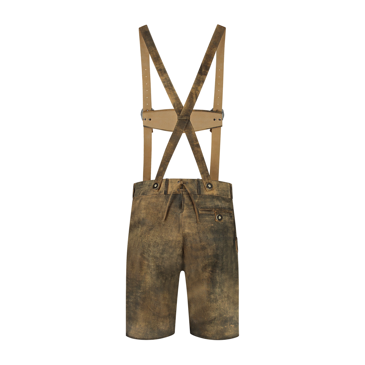 Lederhose Bruin Heren Leer