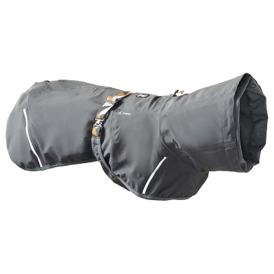 Hurtta Mudventure CoatECO Regenmantel dunkelgrau