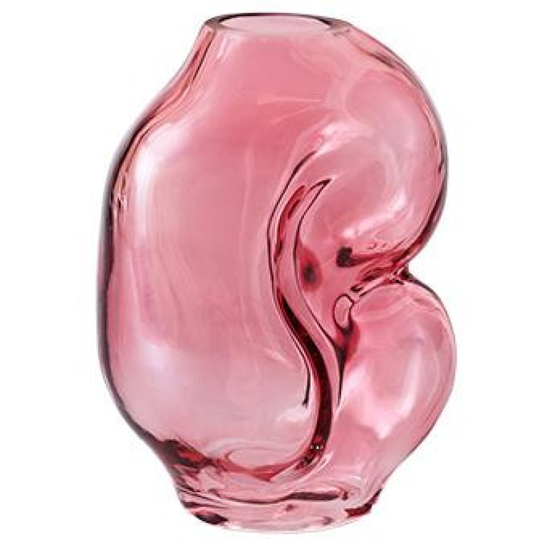 HKliving Gleam Glass vaas h18 Rose