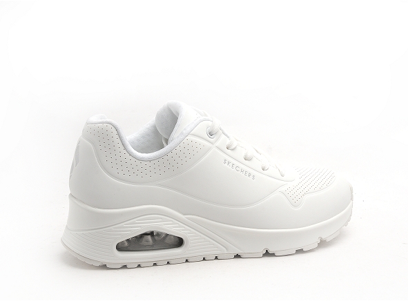Skechers basses femme 73690 blanc