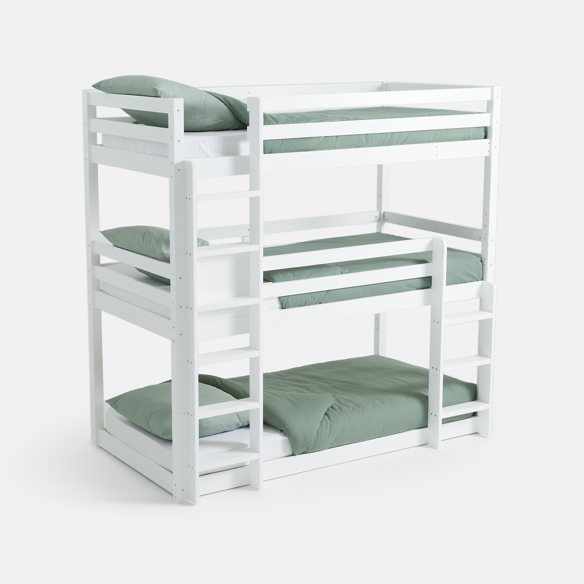 LA REDOUTE INTERIEURS<br>Beliche com 3 zonas de dormir e estrado de ripas, Maysar