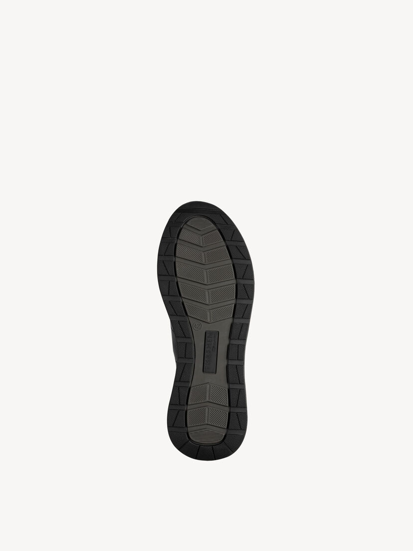 Leren Sneaker - zwart