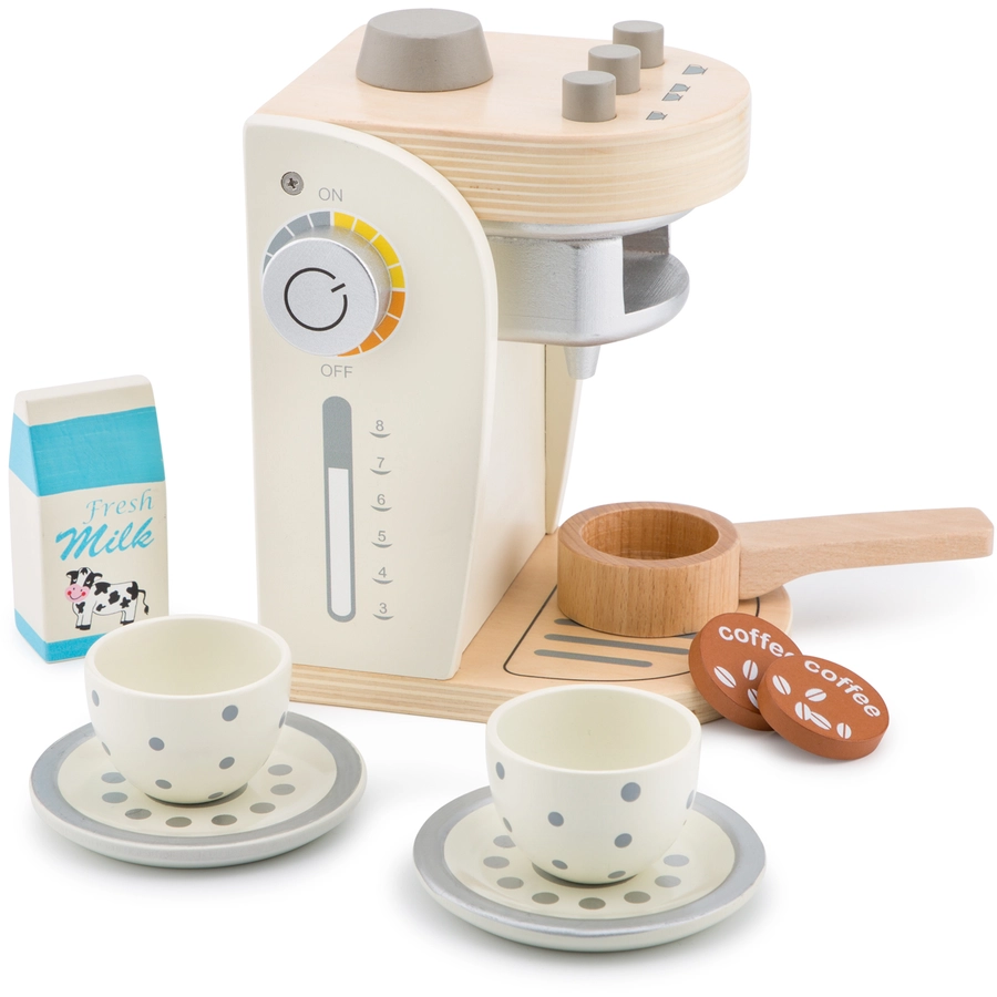 New Classic Toys Kaffeemaschine-Creme