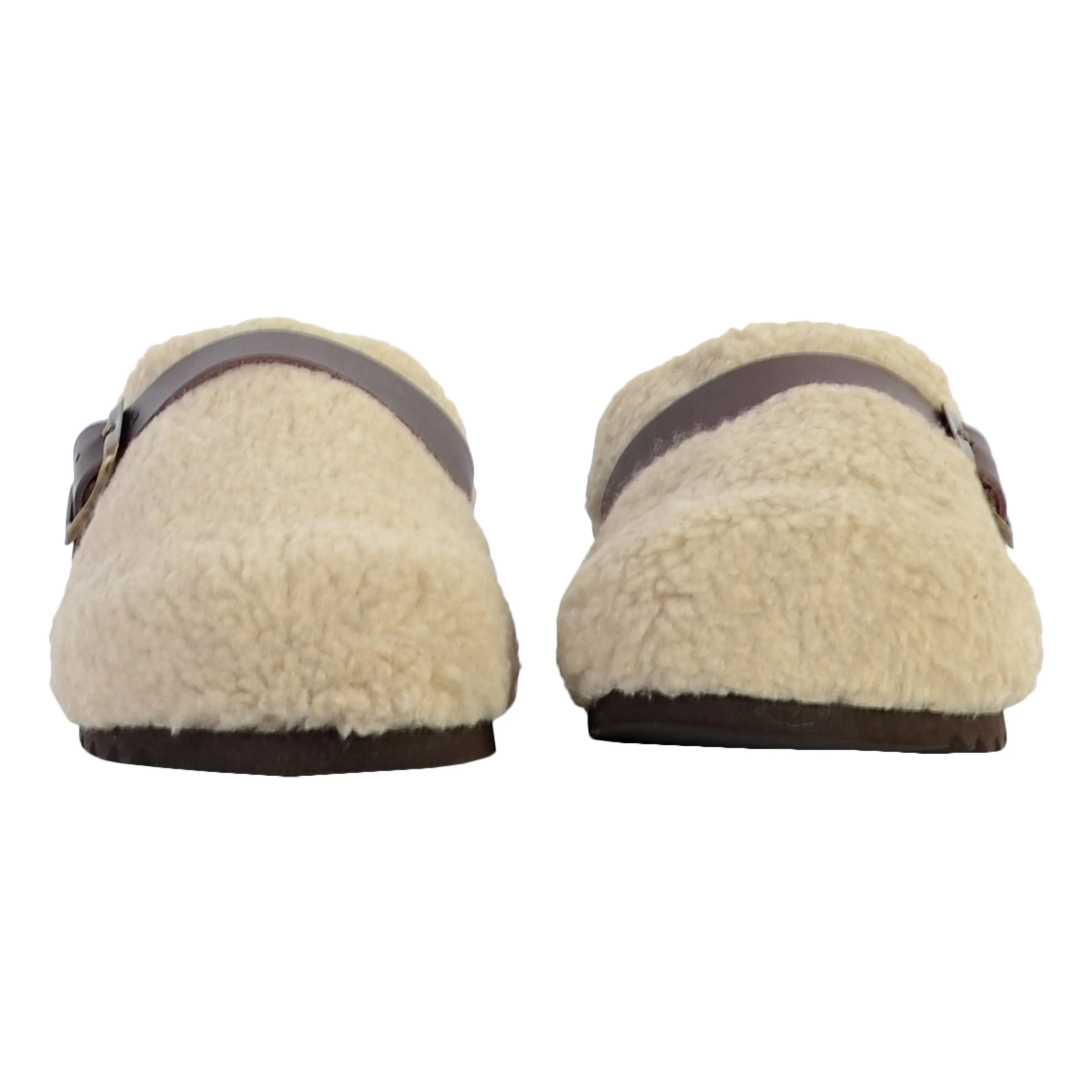 Chausson cuircharlotte | Marron