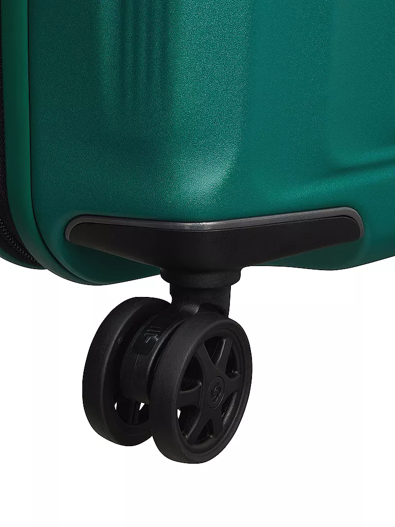 SAMSONITE Trolley  NUON SPINNER 55cm erweiterbar pine green petrol