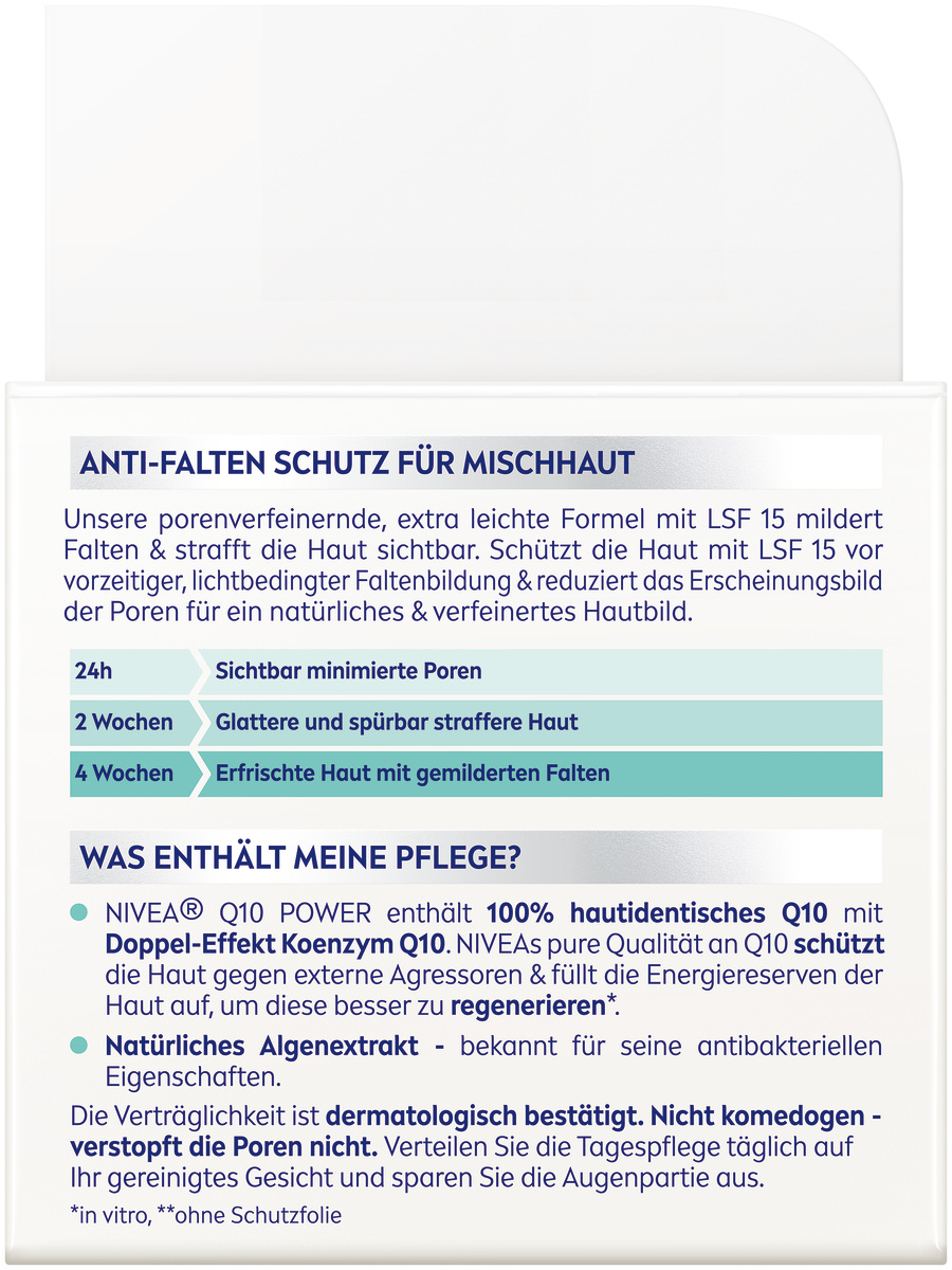 (50ml) Q10 Power Anti-Falten Leichte Tagescreme LSF 15 (86795-01000-31)