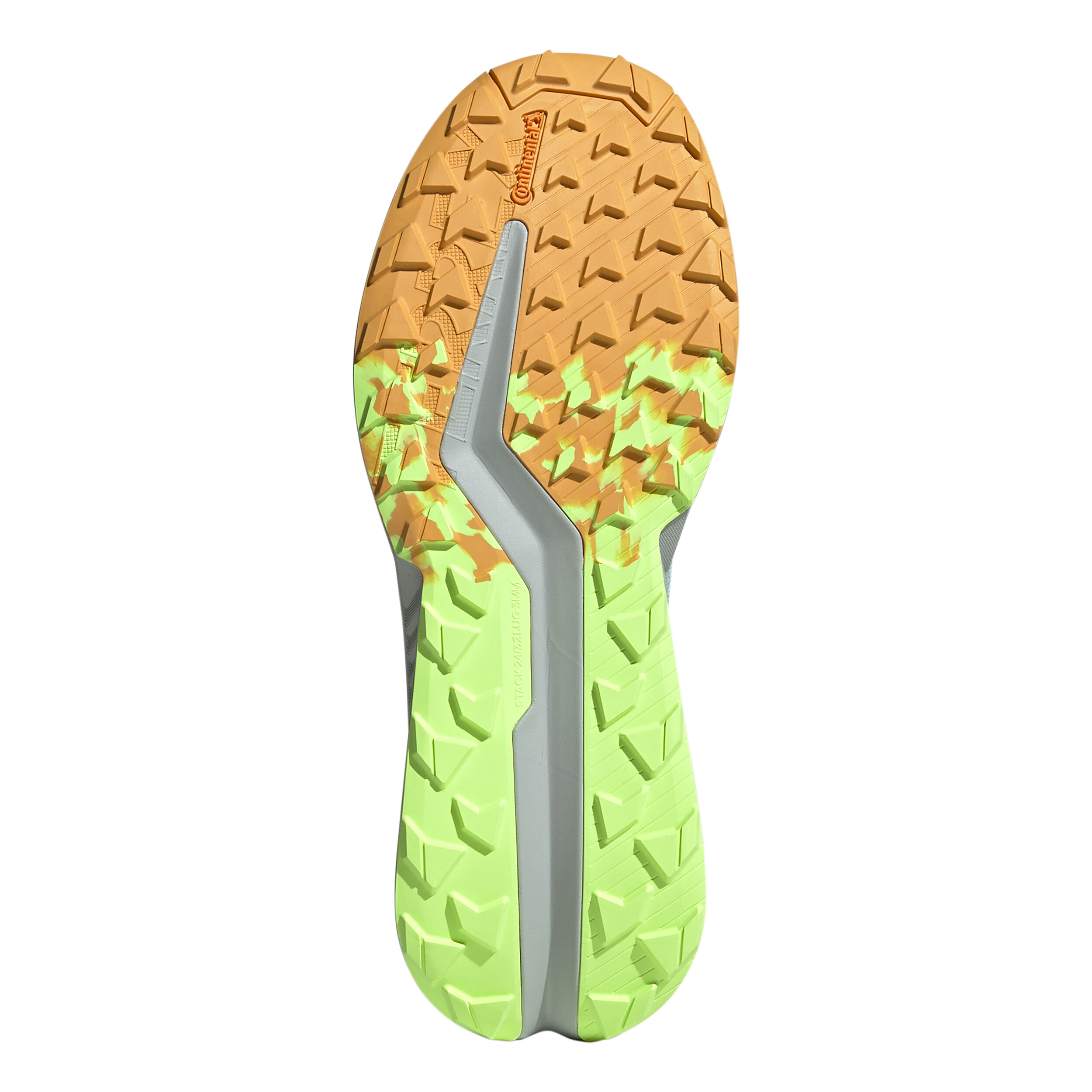 adidas Terrex Soulstride Flow Chaussure Trail Hommes - Gris , Jaune Lemon