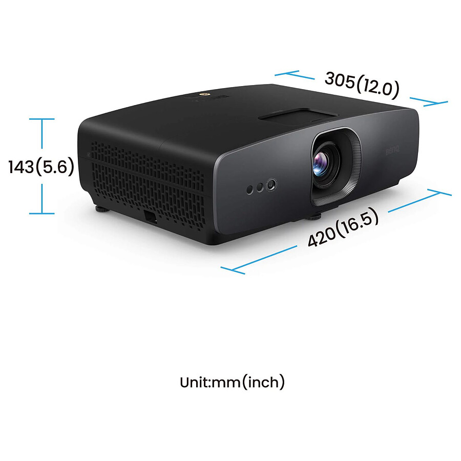 BenQ W2720i - DLP Laser 4K UHD - 2500 Lumens